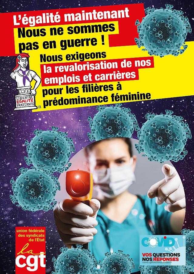Affiche A3 prédominance feminine
