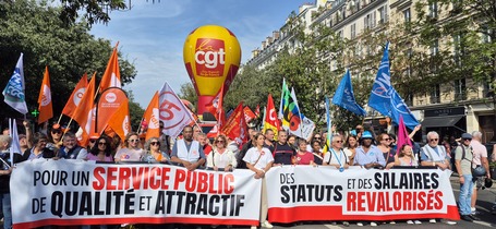 Mobilisations du 29 septembre&nbsp;: la colère et la détermination des agent·es public·ques appellent des réponses&nbsp;! (Communiqué CGT Fonction publique)